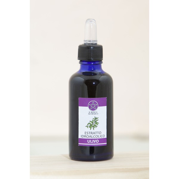 Estratto Idroalcolico di Olivo – Integratore Naturale Solare | Il Bosco Alchemico