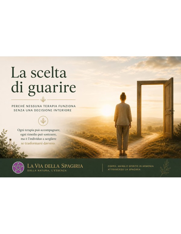 Guarire è una scelta: il punto in cui ogni terapia incontra l'essere